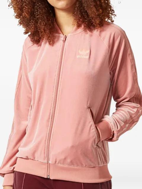 Stadium Velvet Vibes "Raw Pink" track jacket by ADIDAS