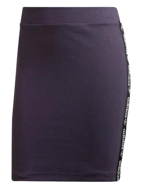 Stadium logo-tape "Purple" skirt by ADIDAS