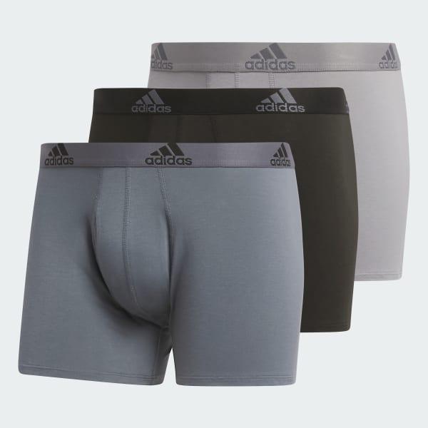 Stretch Cotton Boxer Briefs 3-pack by ADIDAS