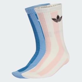 Striped Crew Socks 2 Pairs by ADIDAS