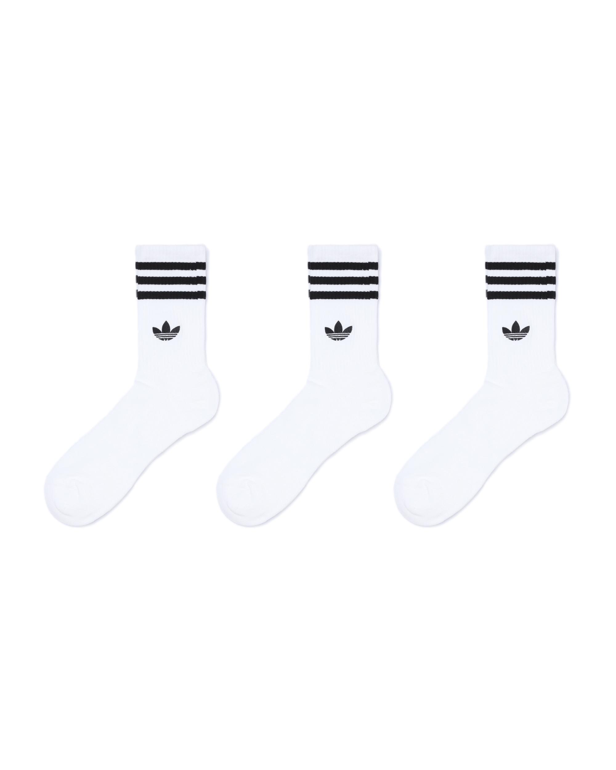 Striped logo socks - 3 pack by ADIDAS