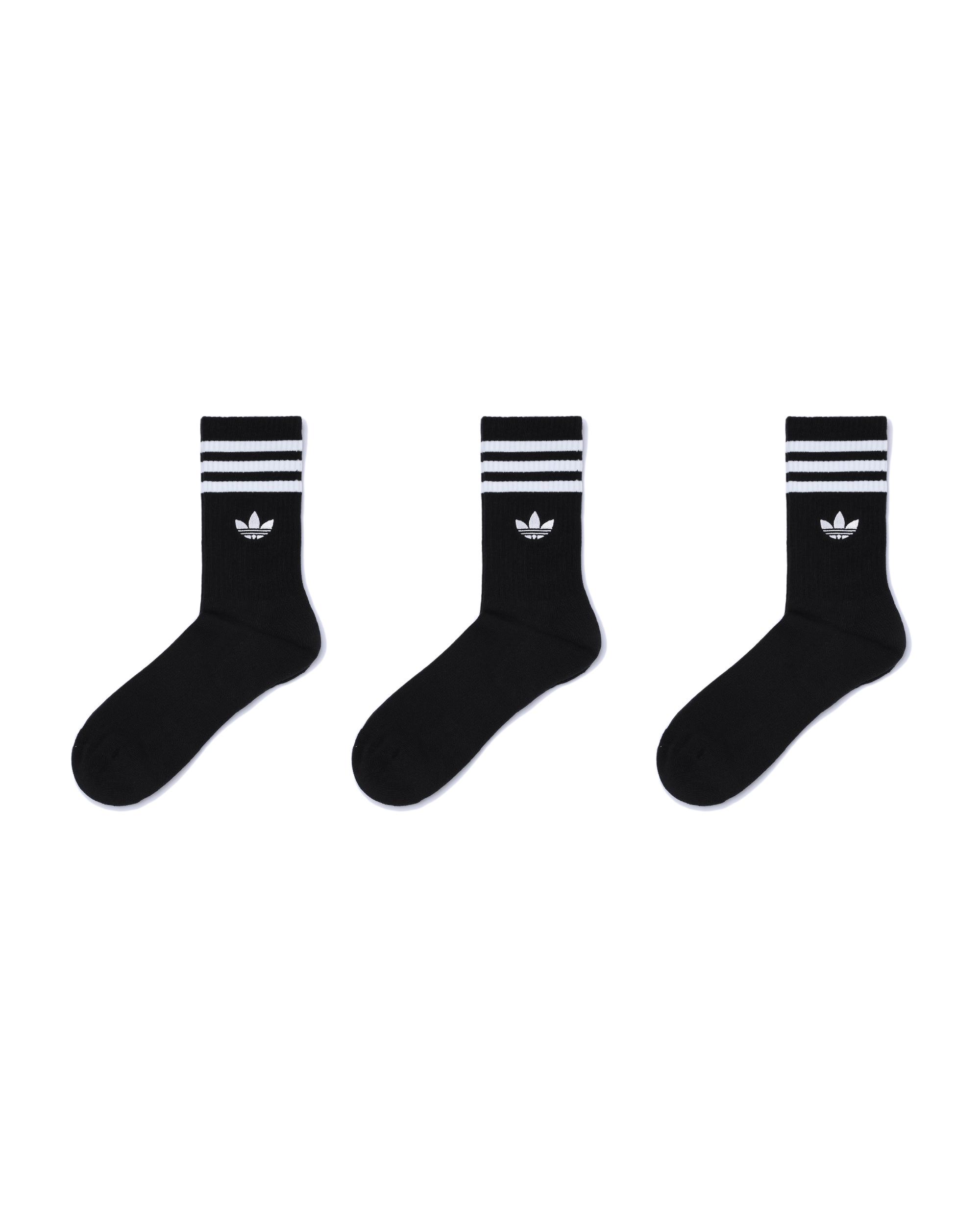 Striped logo socks - 3 pack by ADIDAS