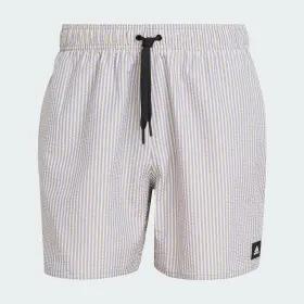 Stripey Classics Swim Shorts Short Length by ADIDAS