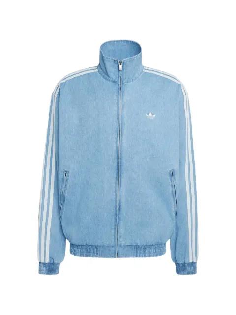 Summer Glow Firebird logo-embroidered side-stripe jacket by ADIDAS