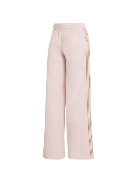 Summer Glow side-stripe wide-leg trousers by ADIDAS