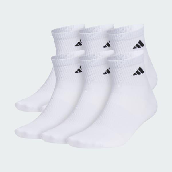 Superlite 3.0 6-Pack Quarter Socks by ADIDAS