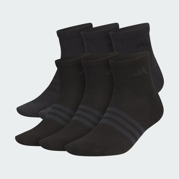 Superlite 3.0 6-Pack Quarter Socks by ADIDAS