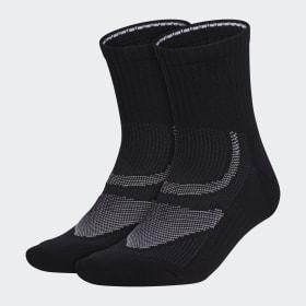 Superlite Performance Mid-Crew Socks 2 Pairs by ADIDAS Superlite Performance Mid-Crew Socks 2 Pairs by ADIDAS