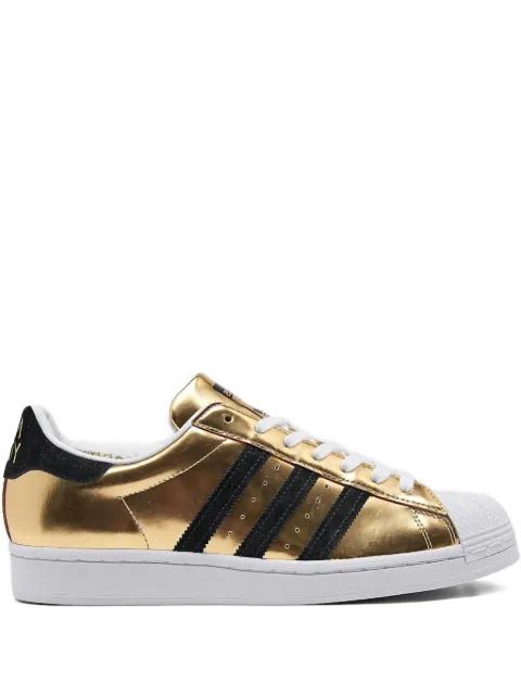 Superstar 50th Anniversary "Liquid Gold" sneakers by ADIDAS