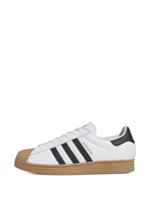 Superstar logo-print sneakers by ADIDAS