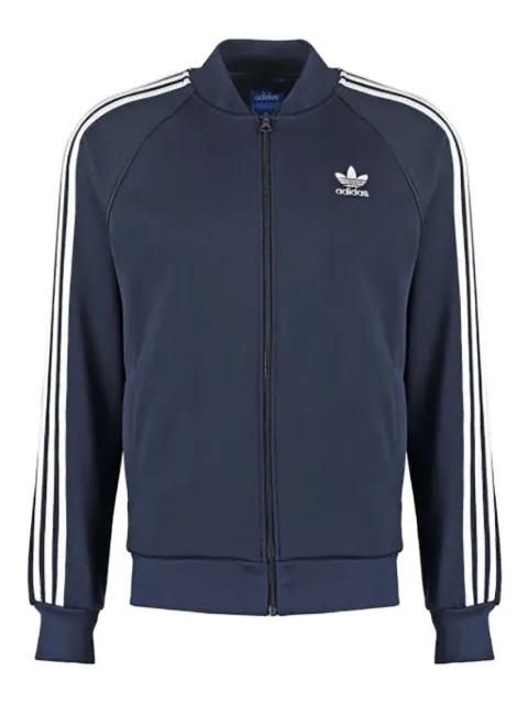 Superstar striped-sleeve track jacket by ADIDAS