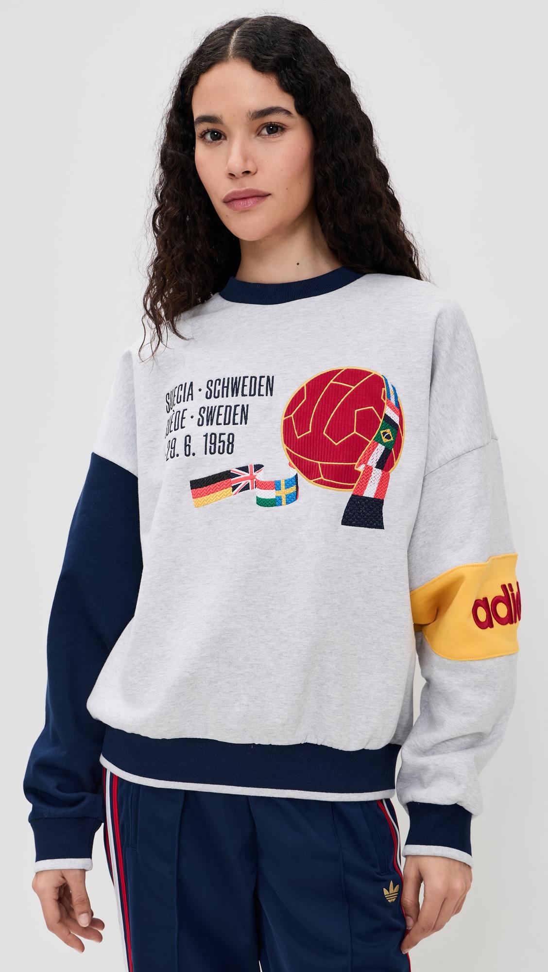 Sweden World Cup Crew Sweatshirt by ADIDAS