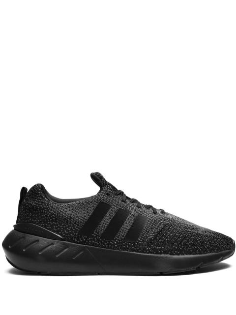 Swift Run 22 "Blackout" low-top sneakers by ADIDAS