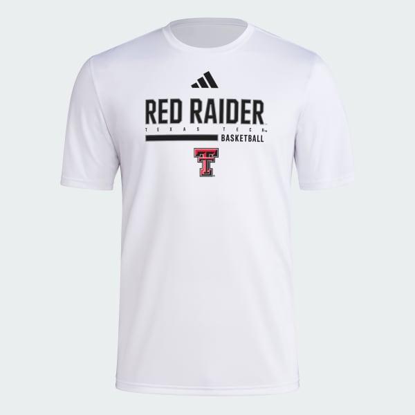 TEXAS TECH RED RAIDERS MENS SHORT SLEEVE PREGAME T-SHIRT by ADIDAS TEXAS TECH RED RAIDERS MENS SHORT SLEEVE PREGAME T-SHIRT by ADIDAS