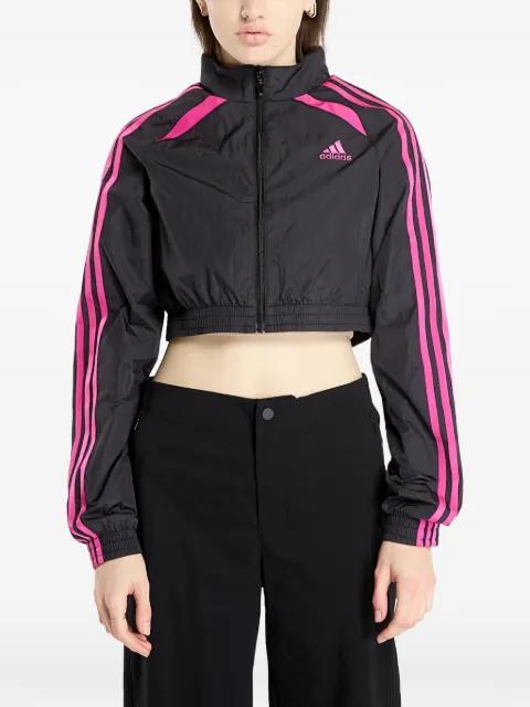 Teamgeist Adicolor zip-up cropped track jacket by ADIDAS