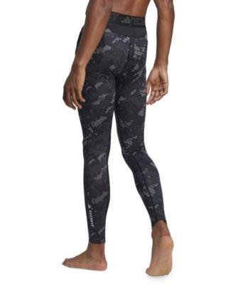 Techfit Allover Print High-Stretch Training Tights by ADIDAS