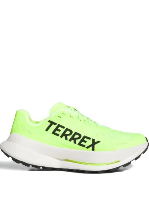 Terrex Agravic Speed "Lucid Lemon/White" sneakers by ADIDAS