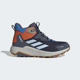 Terrex Anylander Leather Mid Climaproof Hiking Shoes by ADIDAS