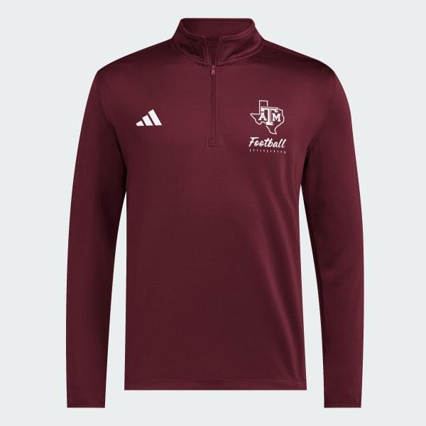 Texas A&M Aggies Mens 1/2 Zip Golf Jacket by ADIDAS