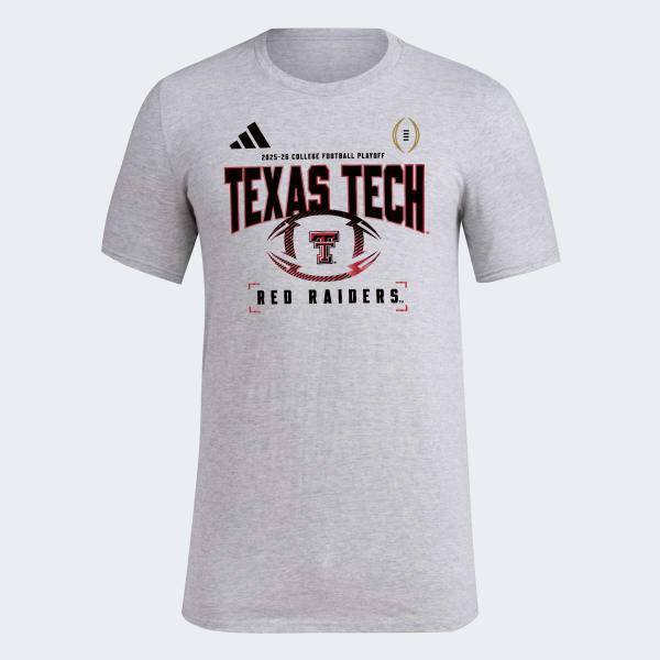 Texas Tech Raiders College Football Playoff Pregame T-Shirt by ADIDAS