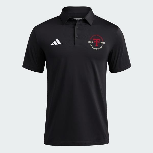 Texas Tech Red Raiders 100 Year Anniversary Ultimate365 Solid Polo Shirt by ADIDAS