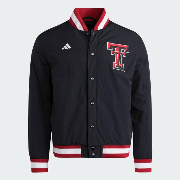 Texas Tech Red Raiders Coaches Dugout Jacket by ADIDAS Texas Tech Red Raiders Coaches Dugout Jacket by ADIDAS