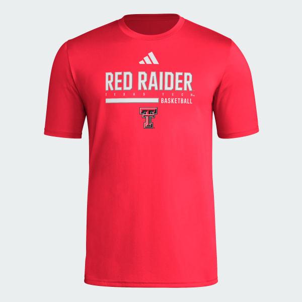 Texas Tech Red Raiders Short Sleeve Pregame Tee by ADIDAS
