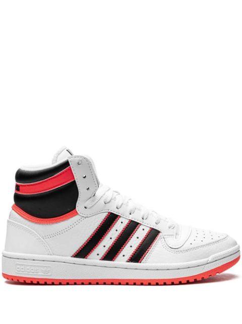 Top Ten RB "Footwear White/Core Black/Turb" sneakers by ADIDAS