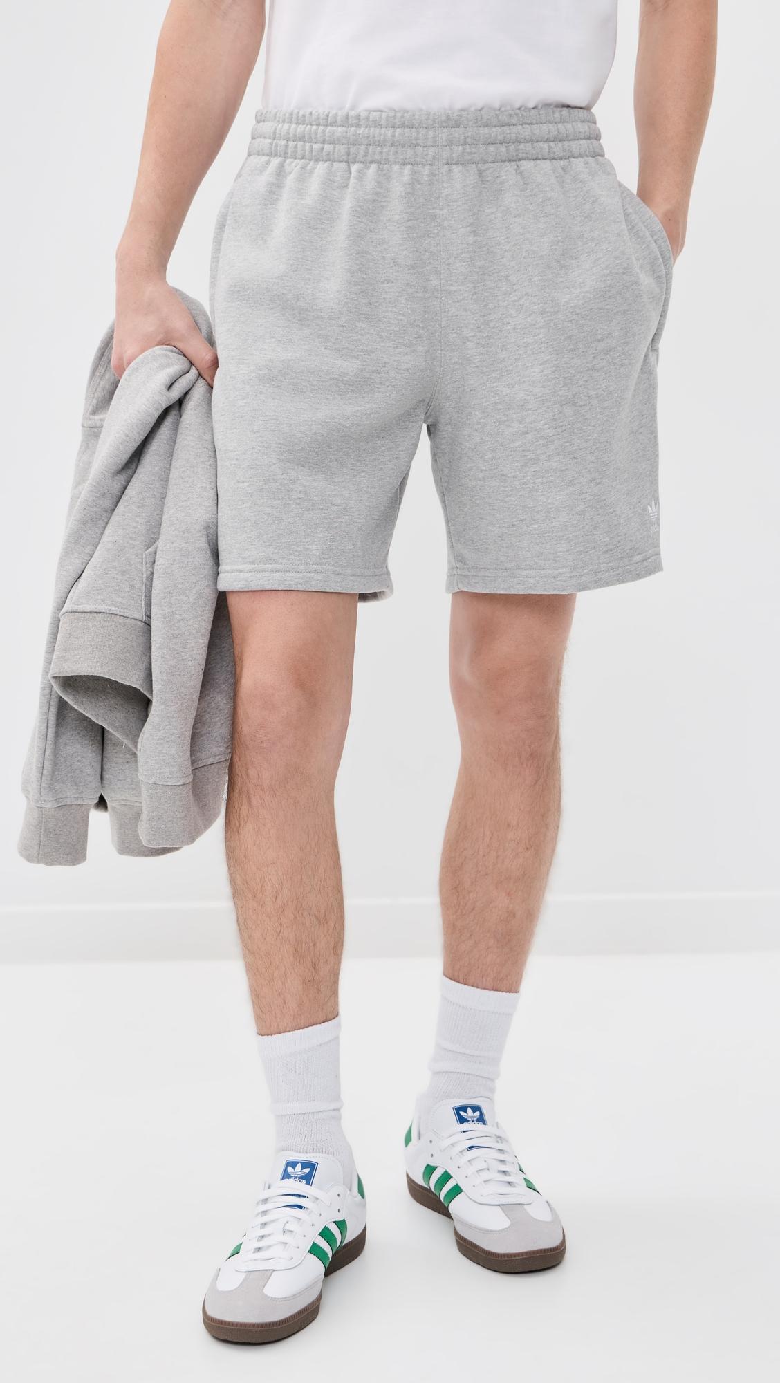 Trefoil Essentials Fleece 7" Shorts by ADIDAS