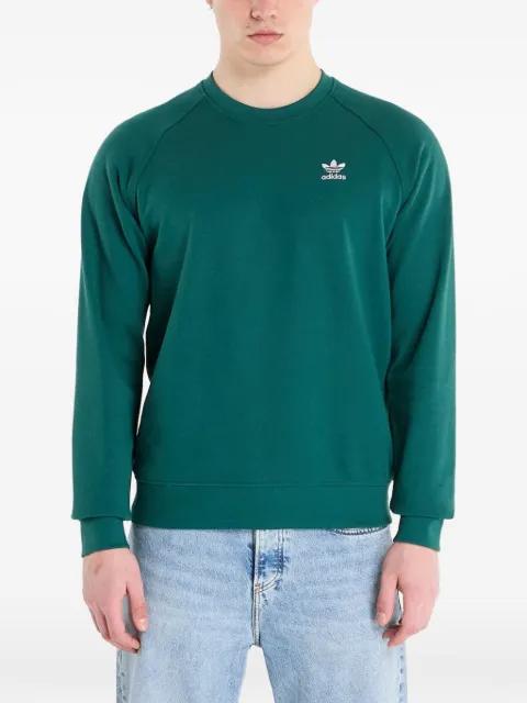 Trefoil logo-patch sweater by ADIDAS