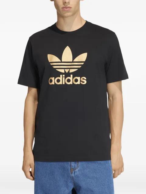 Trefoil logo-print T-shirt by ADIDAS