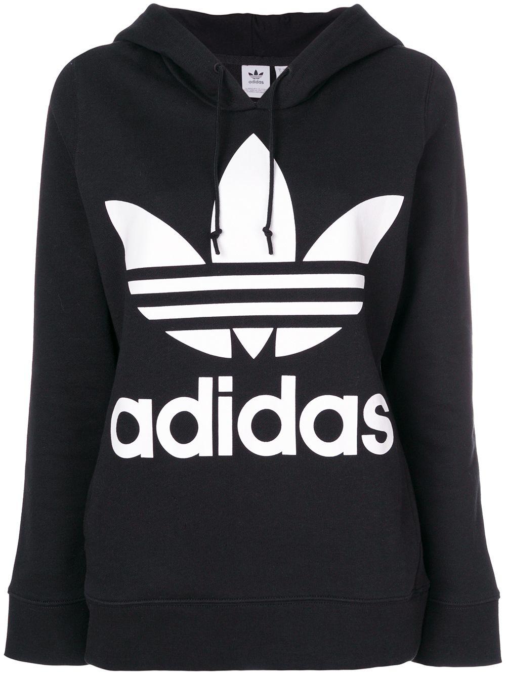 Trefoil regular-fit hoodie by ADIDAS