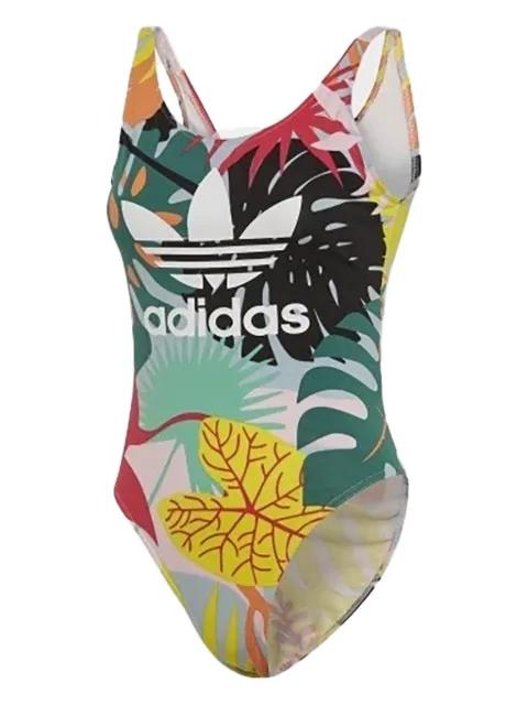 Tropicalage-print bodysuit by ADIDAS