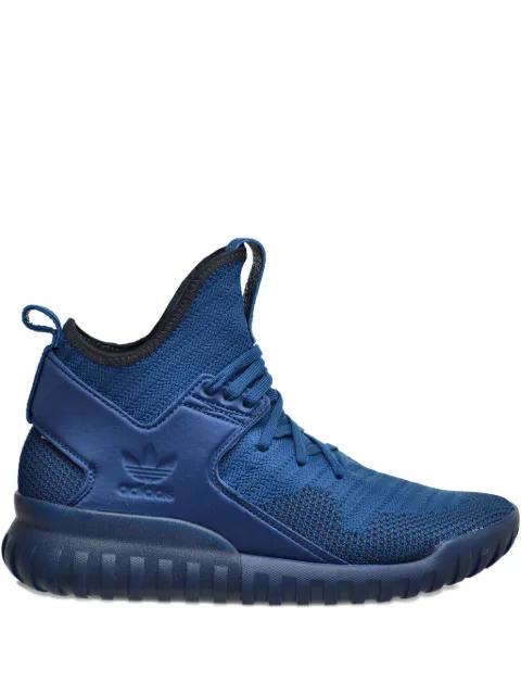 Tubular X knit sneakers by ADIDAS