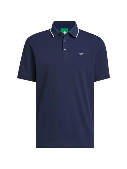 Twistknit Trefoil polo shirt by ADIDAS