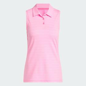 ULTIMATE365 JACQUARD SLEEVELESS POLO Shirt by ADIDAS