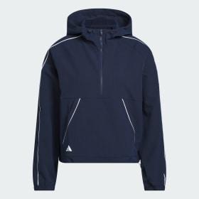 ULTIMATE365 SEERSUCKER QUARTER-ZIP JACKET by ADIDAS