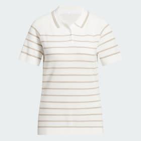 ULTIMATE365+ STRIPE KNIT POLO Shirt by ADIDAS