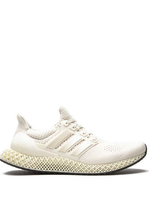 Ultra 4D "Chalk White" sneakers by ADIDAS