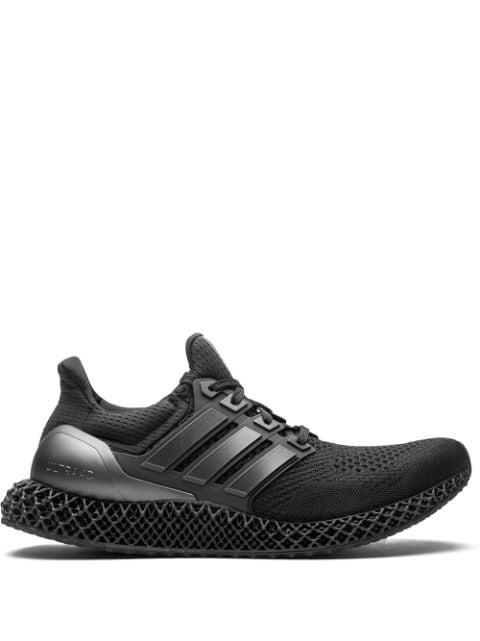 Ultra 4D "Triple Black" sneakers by ADIDAS