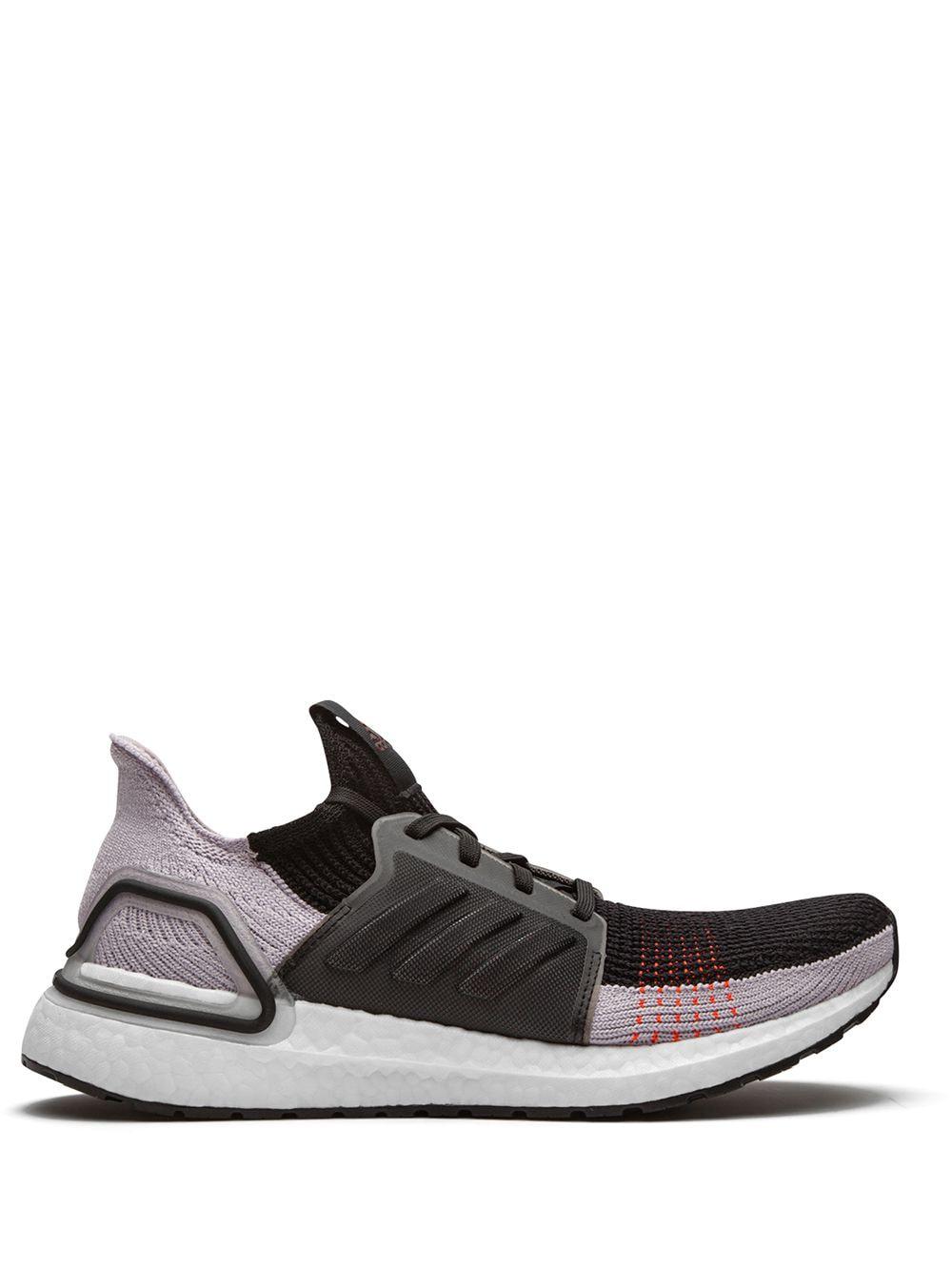Ultraboost 19 "Core Black/Soft Vision/Solar Red" sneakers by ADIDAS