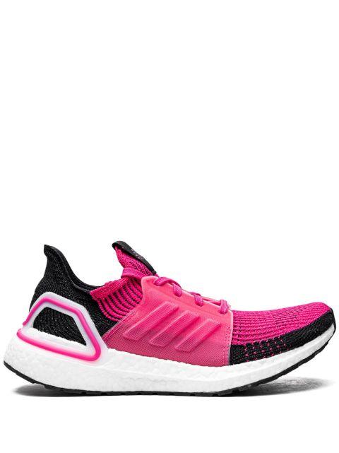 Ultraboost 19 "Shock Pink/Core Black/Cloud White" sneakers by ADIDAS