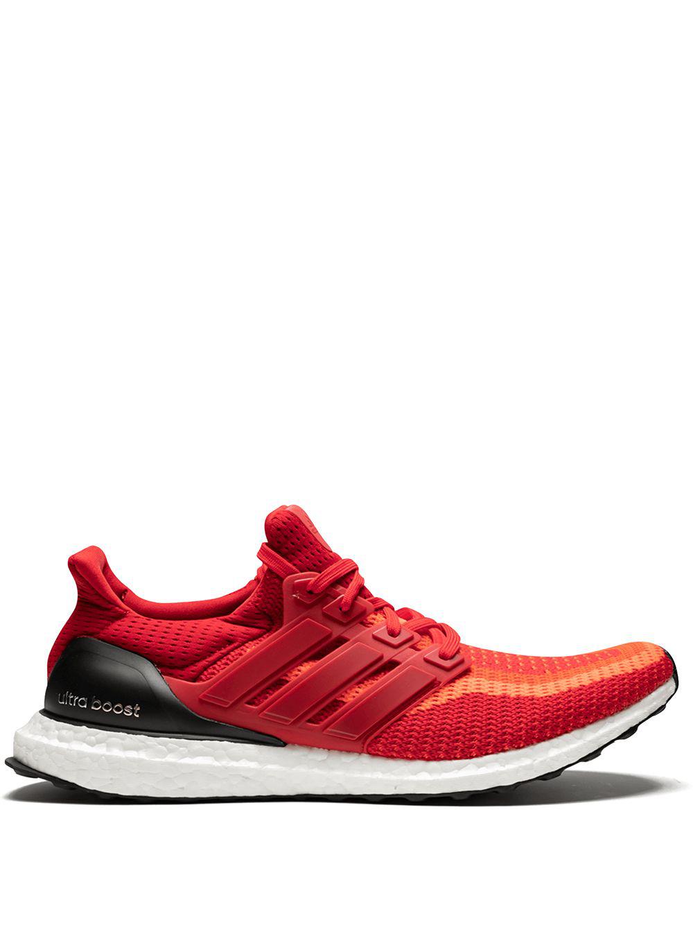 Ultraboost M "Solar Red" sneakers by ADIDAS
