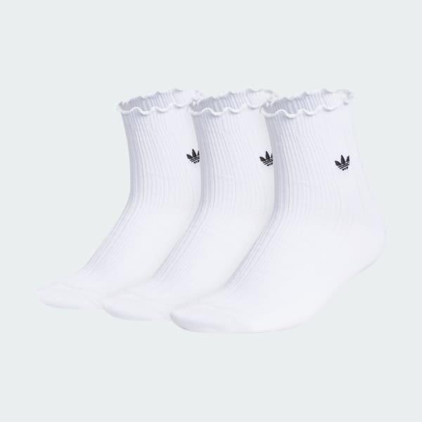 Unisex Originals Ruffle 3-Pack Quarter by ADIDAS