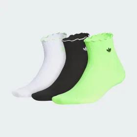 Unisex Originals Ruffle 3-Pack Quarter by ADIDAS