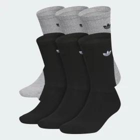 Unisex Originals Trefoil 2.0 6-Pack Crew by ADIDAS