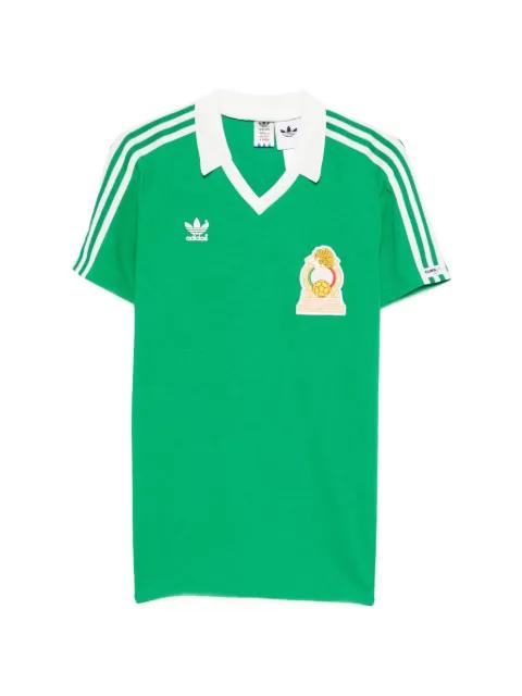 V-neck striped T-shirt by ADIDAS