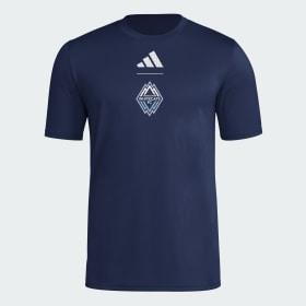 VANCOUVER WHITECAPS FC MEN’S SHORT SLEEVE PREGAME T-SHIRT by ADIDAS