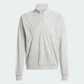 VELOUR HALF ZIP Track Top by ADIDAS