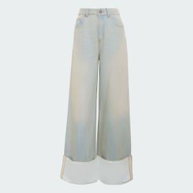 VINTAGE WIDE LEG JEANS by ADIDAS